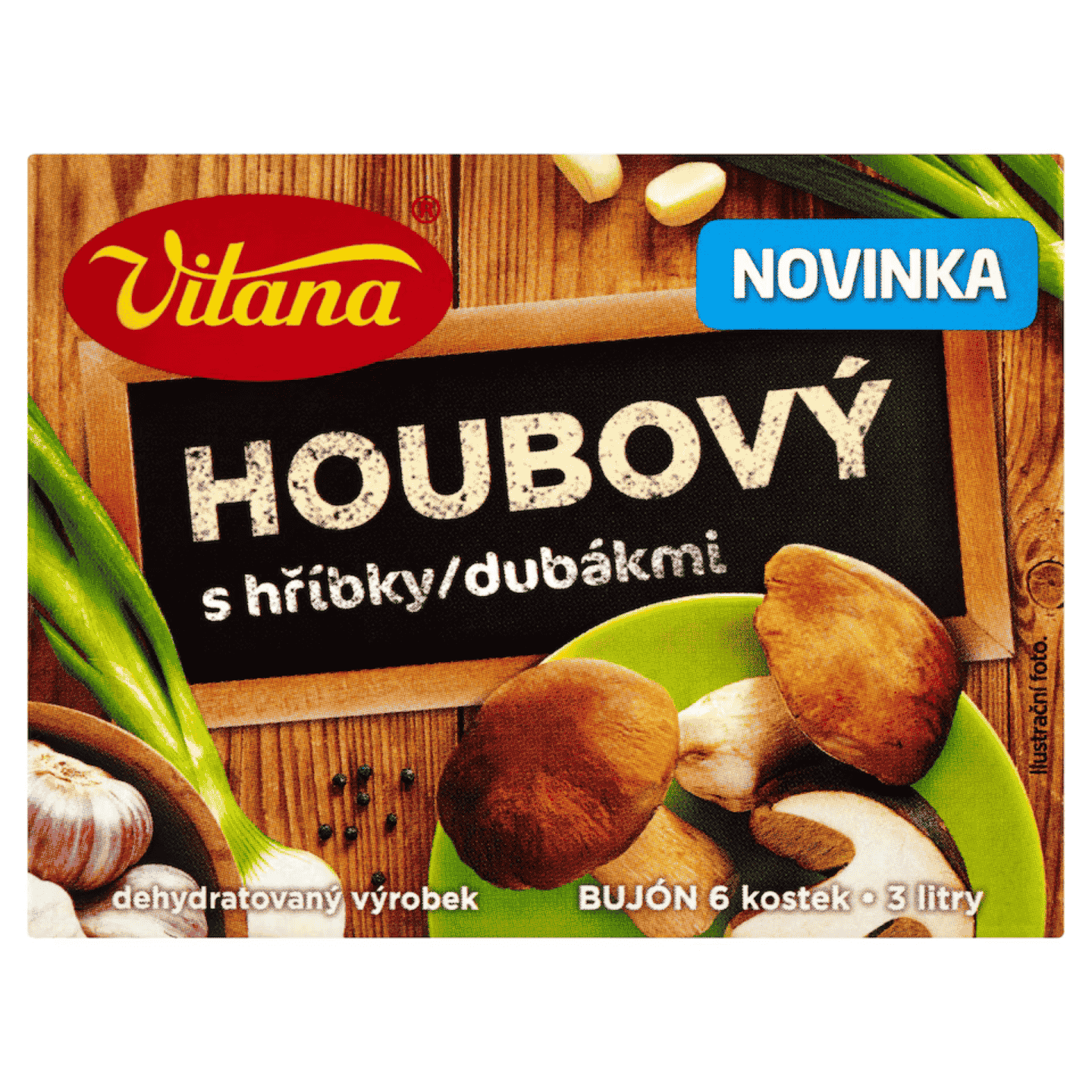 Vitana Mushroom Bouillon with Porcini / Houbovy bujon s hribky