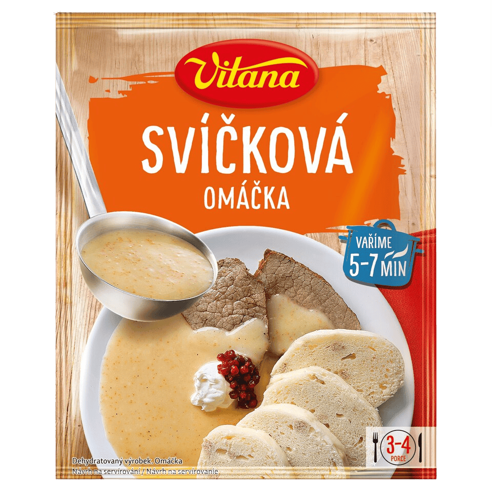 Vitana Sirloin Cream Sauce / Svickova omacka