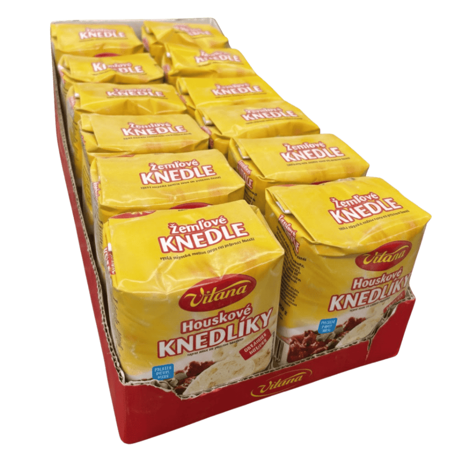 Vitana Czech Bread Dumplings (Houskove knedliky) / Houskove knedliky Pack of 12 pcs