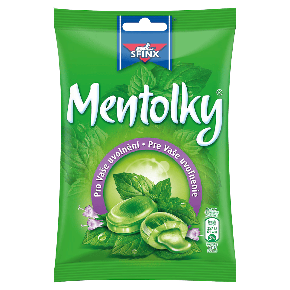 Sfinx Mentolky Mint Candies / Mentolky
