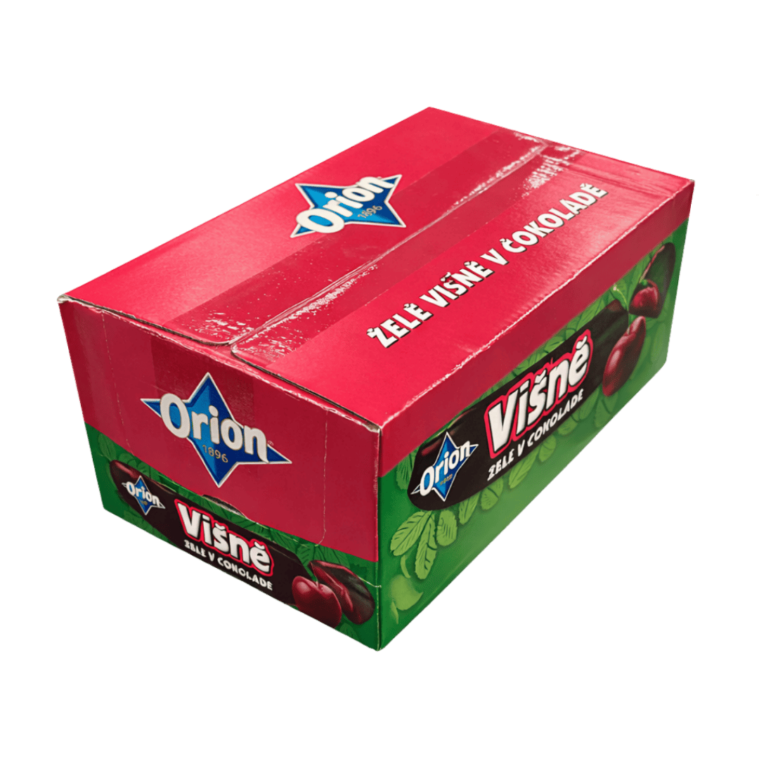 Orion Cherries Jelly in Chocolate / Visne v cokolade Pack of 48 pcs