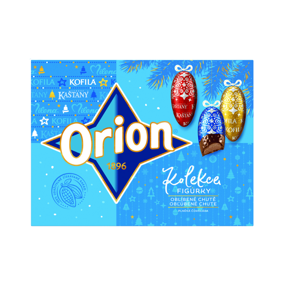 Orion Collection – Favorite Flavors of Czech Classics / Orion Kolekce Oblibenych Figurek – Milena, Kofila, Kastany