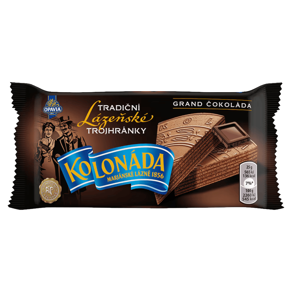 Opavia Kolonada Triangles Grand Chocolate / Kolonada Tradicni Lazenske Trojhranky Grand Cokolada