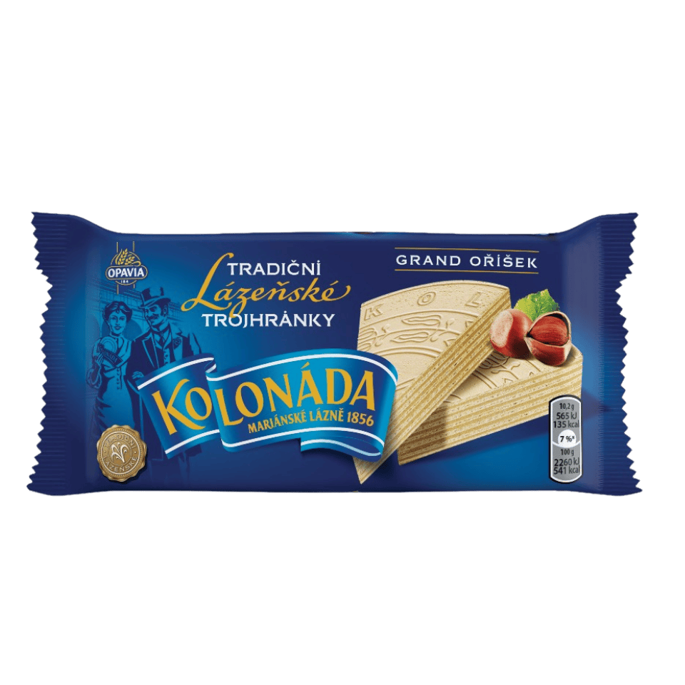 Opavia Kolonada Grand Hazelnut Triangles / Kolonada Grand Liskooriskove trojuhelnicky