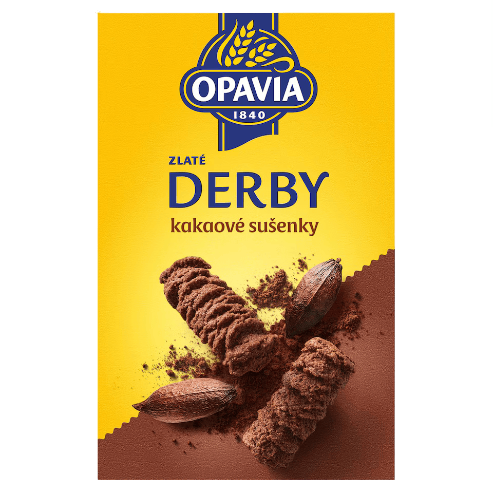 Opavia Zlate Derby Kakaokekse / Zlate Derby Kakaove Susenky
