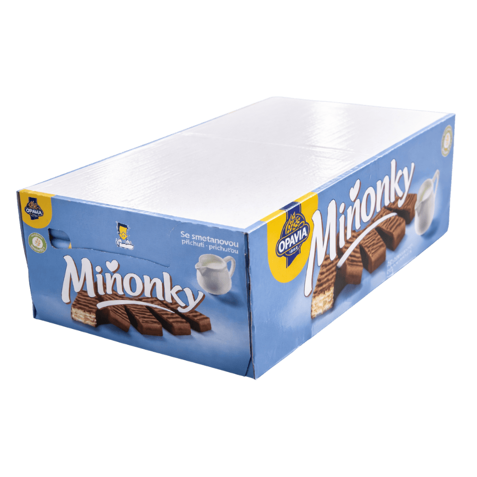 Opavia Minonky Cream / Minonky kremove Pack of 35 pcs