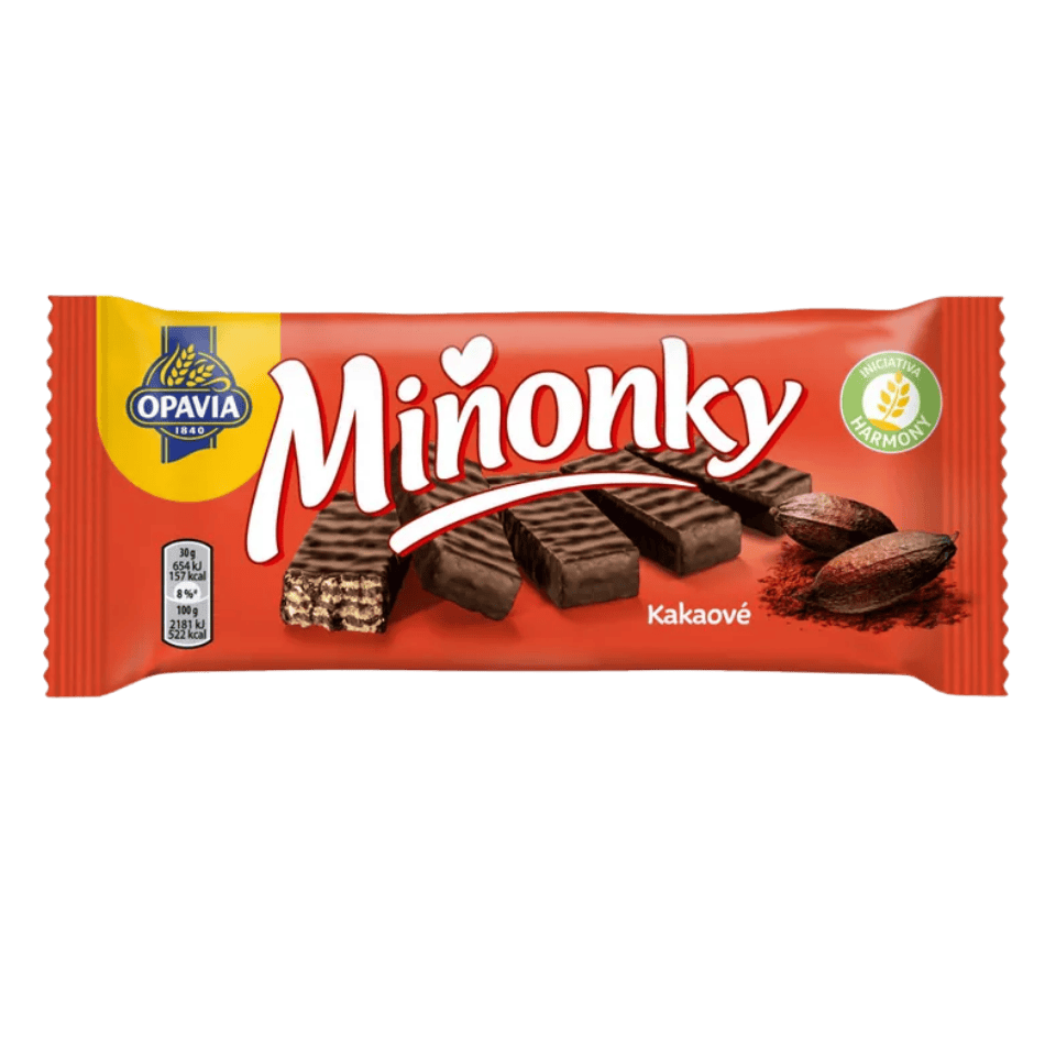 Opavia Minonky Cocoa Wafer / Minonky kakaove oplatky