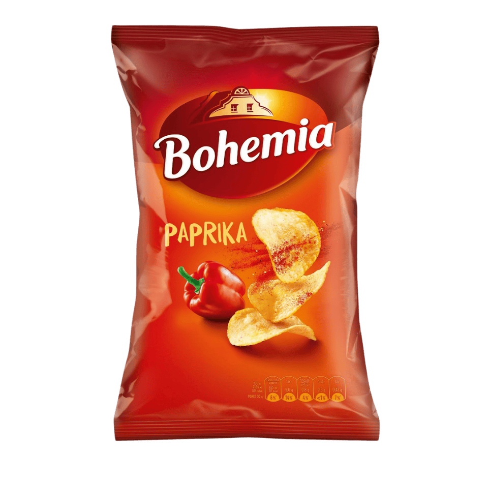 Bohemia chips 130 g / 4.59 oz (assorted) / Bohemia bramburky (ruzne)