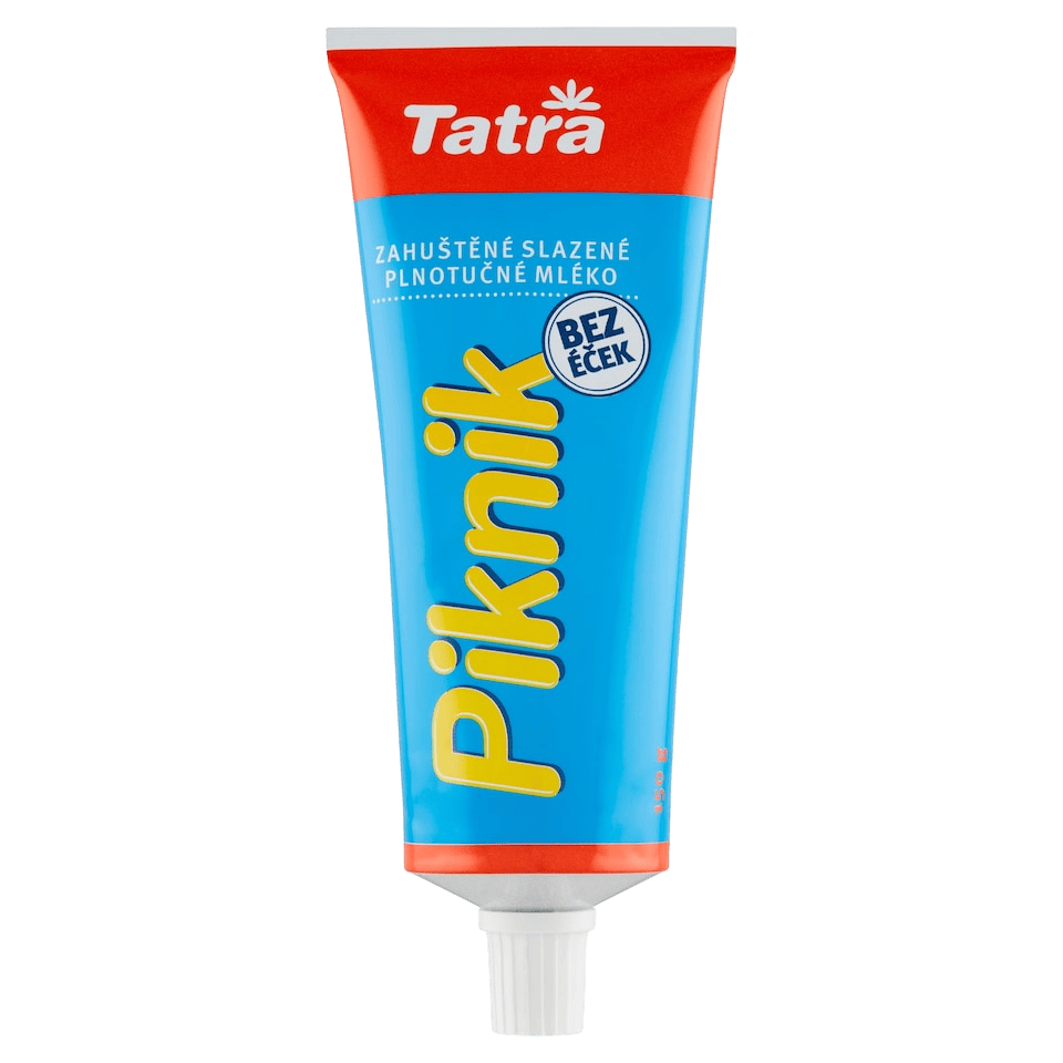 Tatra Piknik Sweetened Condensed Whole Milk 150 g / Piknik zahustene slazene plnotucne mleko