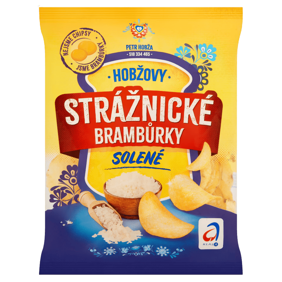 Petr Hobza Straznicke Potato Chips Salt / Straznicke bramburky solene