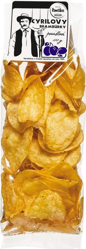 Gesalzene Kartoffelchips „Cyrilovy bramburky“