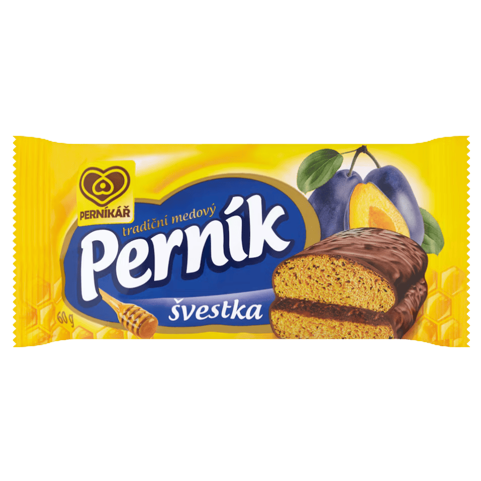 Mokate Traditional Honey Gingerbread with Plum Filling / Tradicni medovy pernik se svestkovou naplni