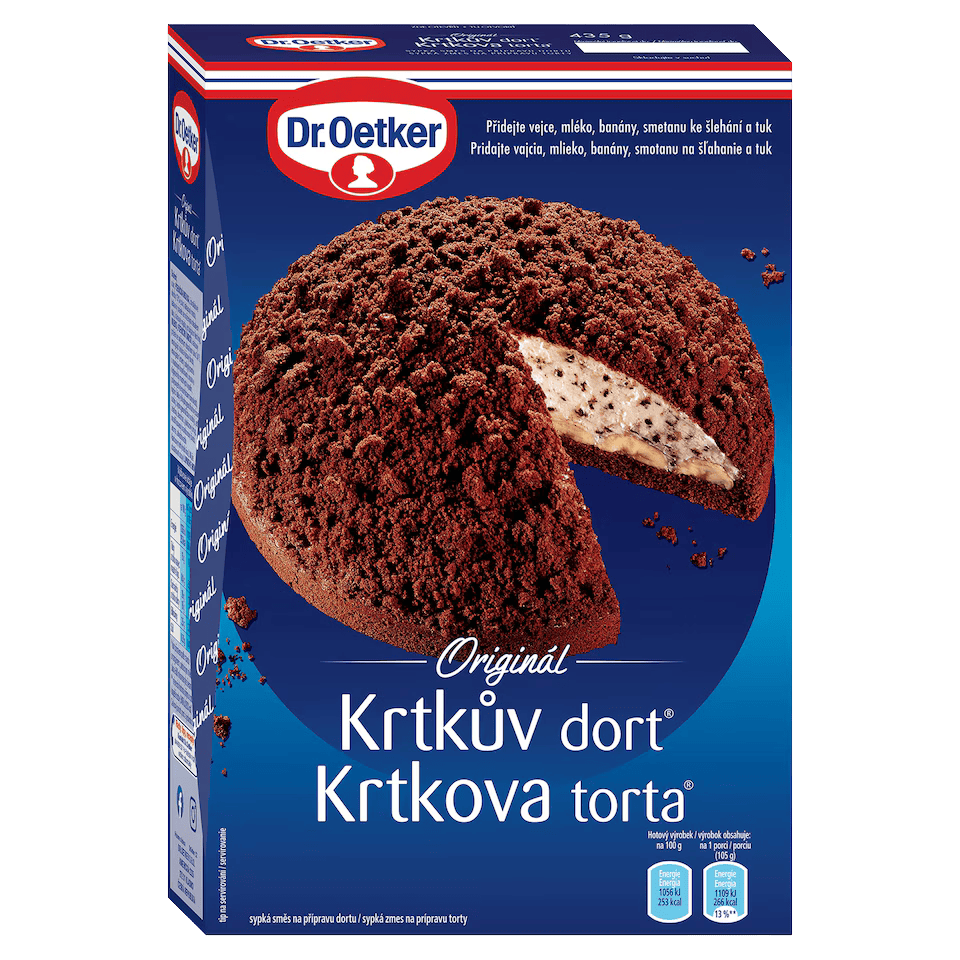 Dr.Oetker Mole Cake Mix / Krtkuv dort