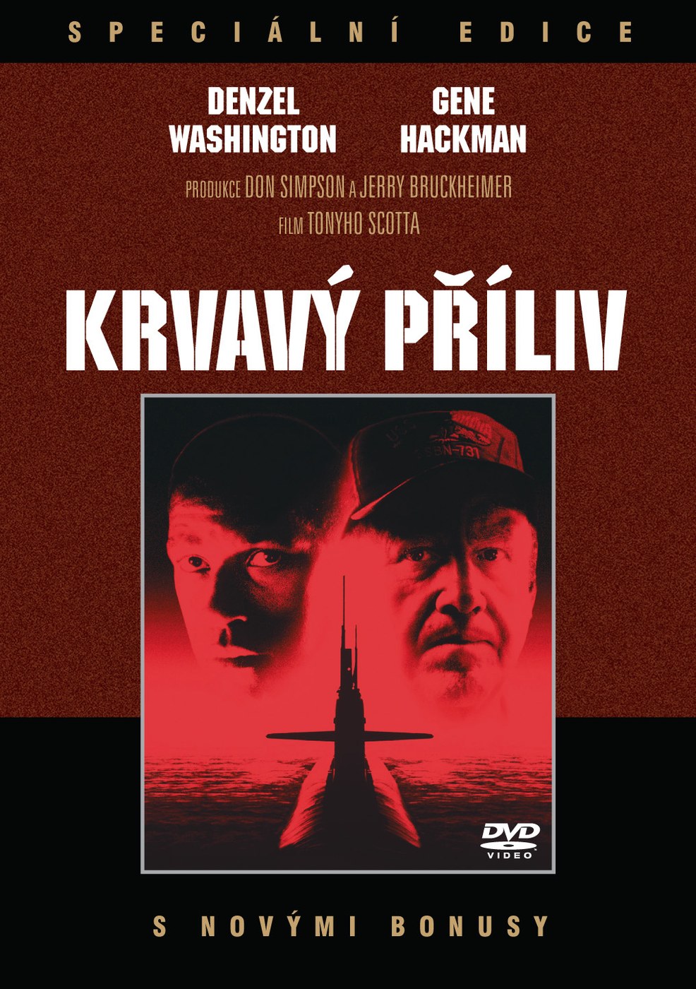 Crimson Tide / Krvavy priliv DVD