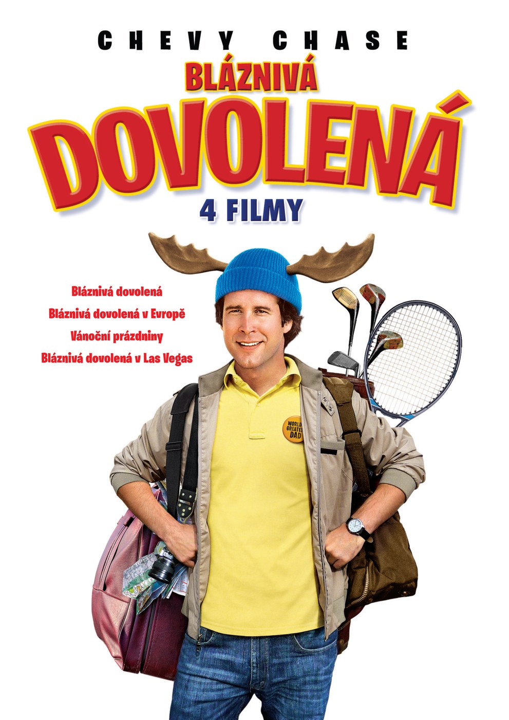 National Lampoon's Vacation Collection / Blazniva dovolena kolekce 1.-4. 4 DVD