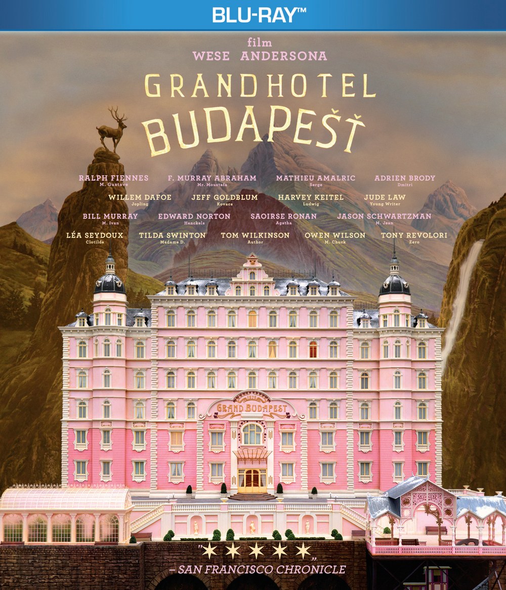The Grand Budapest Hotel / Grandhotel Budapest Blu-ray
