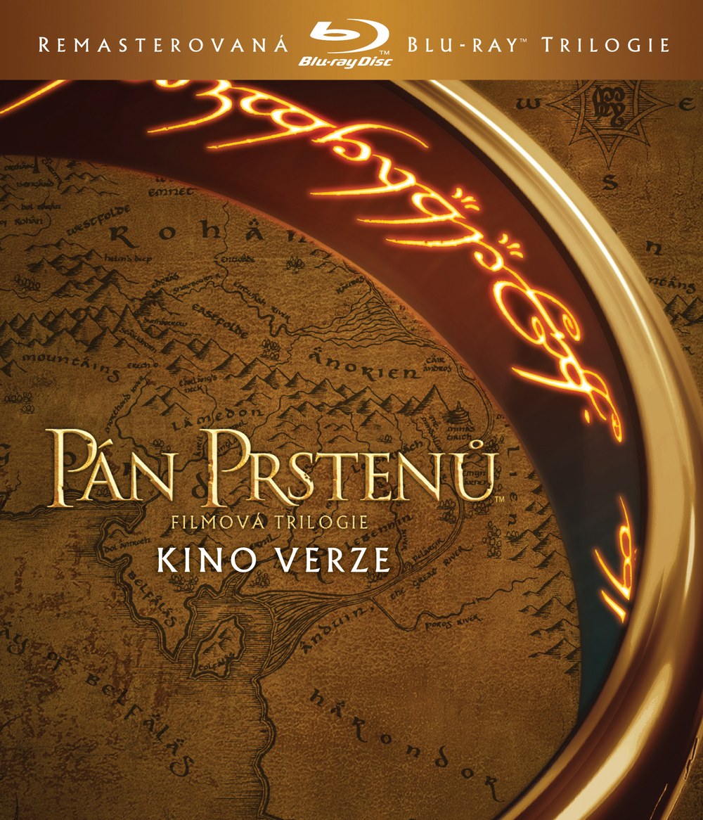 The Lord of the Rings: The Motion Picture Trilogy / Pan prstenu filmova trilogie: Remasterovane kinove verze 3 Blu-ray