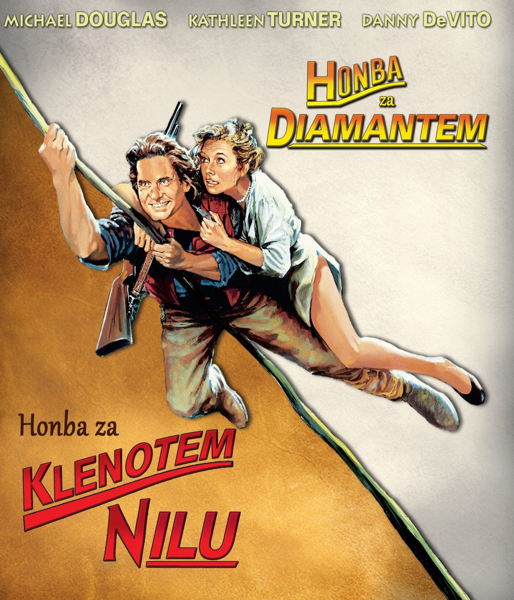 Romancing the Stone + The Jewel of the Nile Collection / Honba za diamantem + Honba za klenotem Nilu kolekce 2 Blu-ray