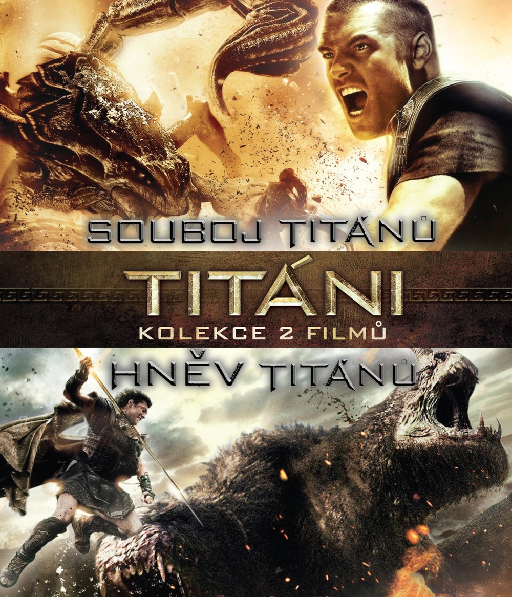 Clash of the Titans + Wrath of the Titans / Souboj Titanu (2010)+Hnev Titanu kolekce 2 Blu-ray