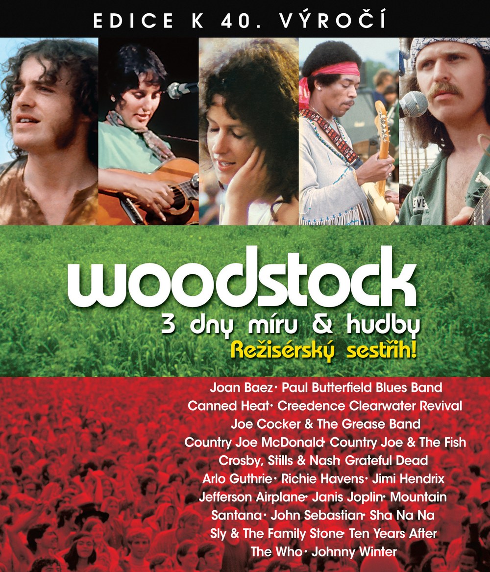 Woodstock: 3 Days of Peace & Music / Woodstock Director´s cut 2 Blu-ray