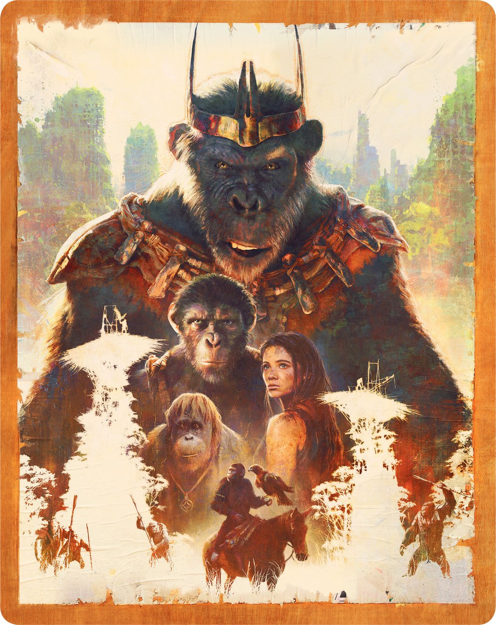 Kingdom of the Planet of the Apes / Kralovstvi Planeta opic - Limitovana 4K Ultra HD + Blu-ray Collector's Edition Steelbook