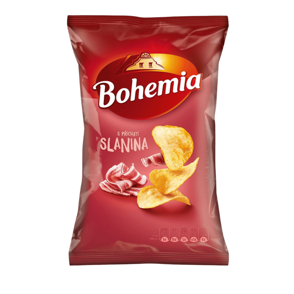 Bohemia chips 130 g / 4.59 oz (assorted) / Bohemia bramburky (ruzne)