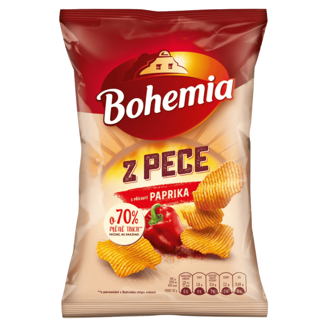 Bohemia Z Pece Paprika Baked Potato Snack / Z Pece Paprika