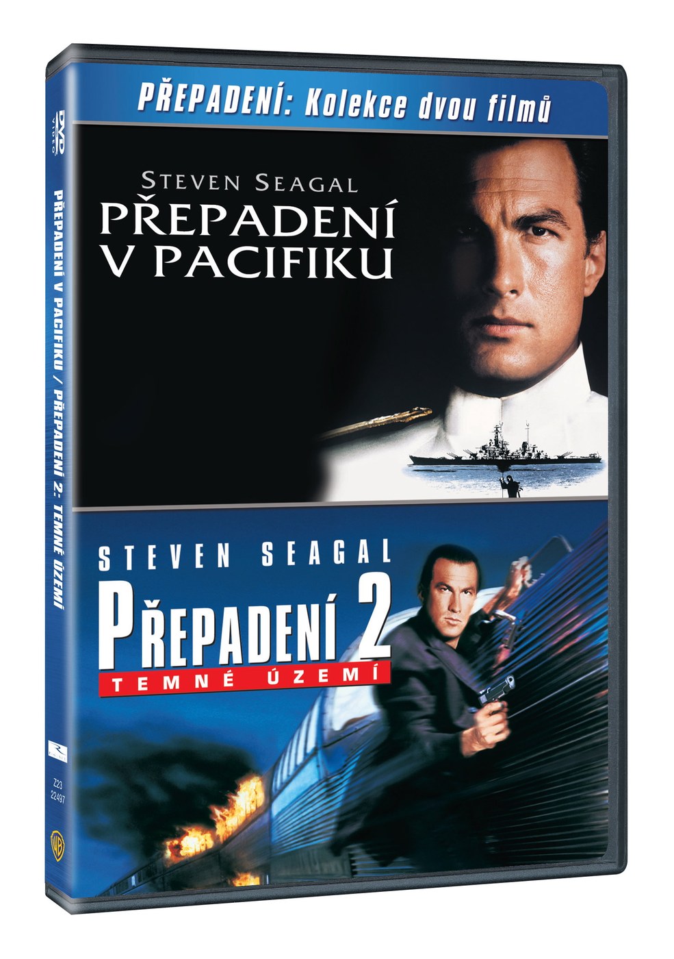 Under Siege + Under Siege 2: Dark Territory / Prepadeni v Pacifiku+Prepadeni 2: Temne uzemi 2 DVD