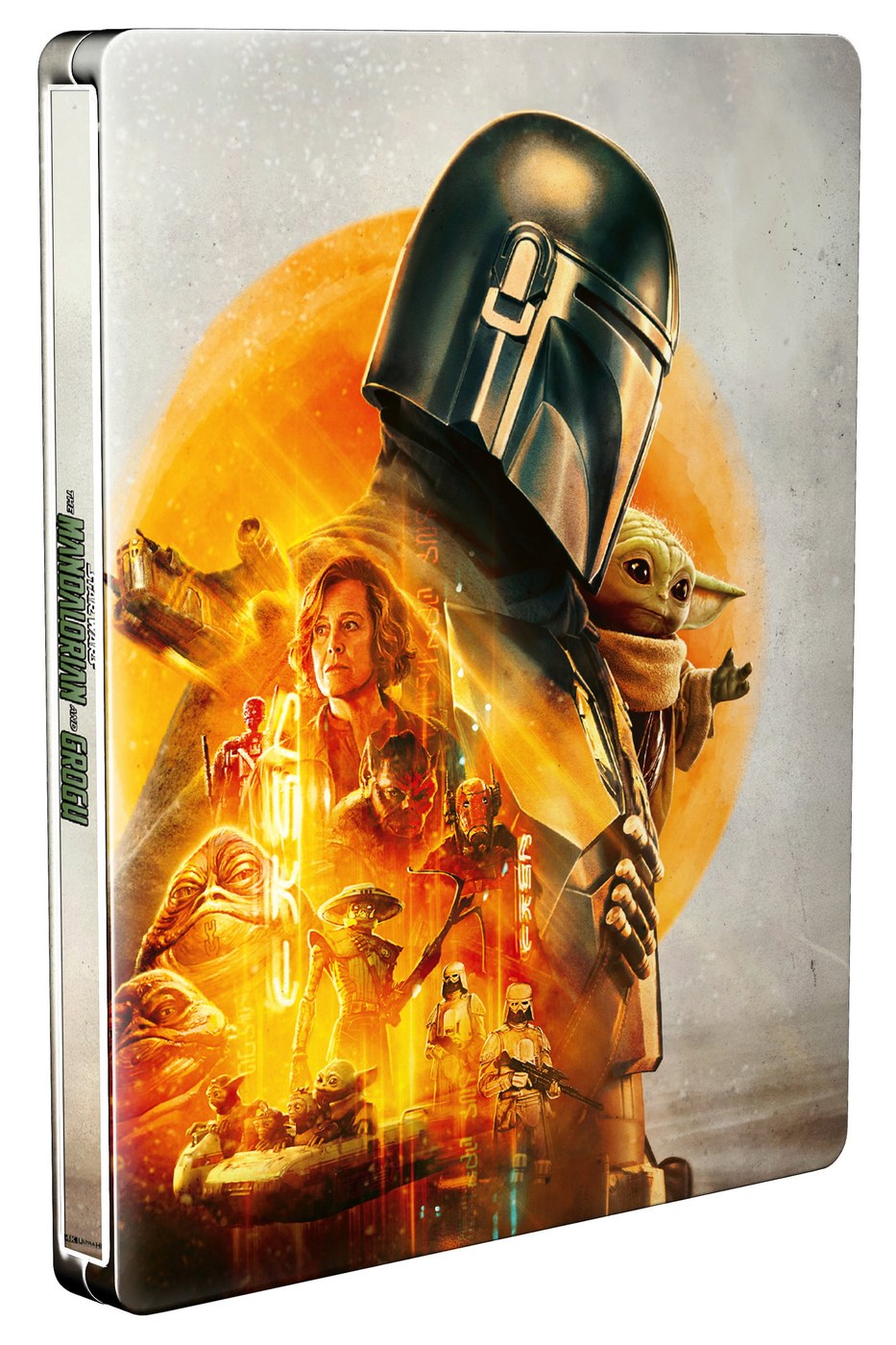 The Mandalorian & Grogu / Star Wars: Mandalorian a Grogu - Limitovana 4K Ultra HD + Blu-ray Collector's Edition Steelbook