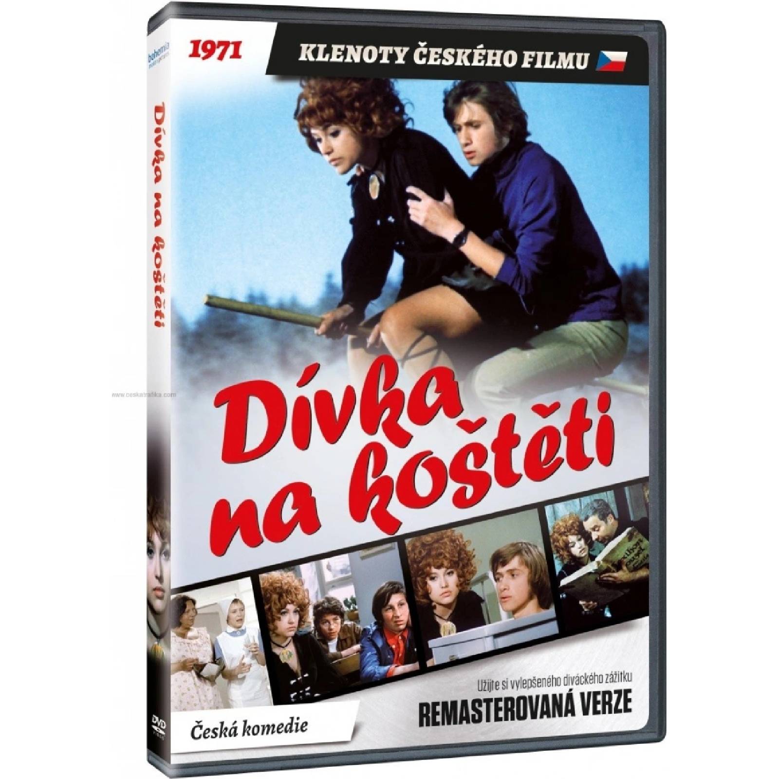 Girl on the Broomstick / Divka na kosteti Remastered DVD