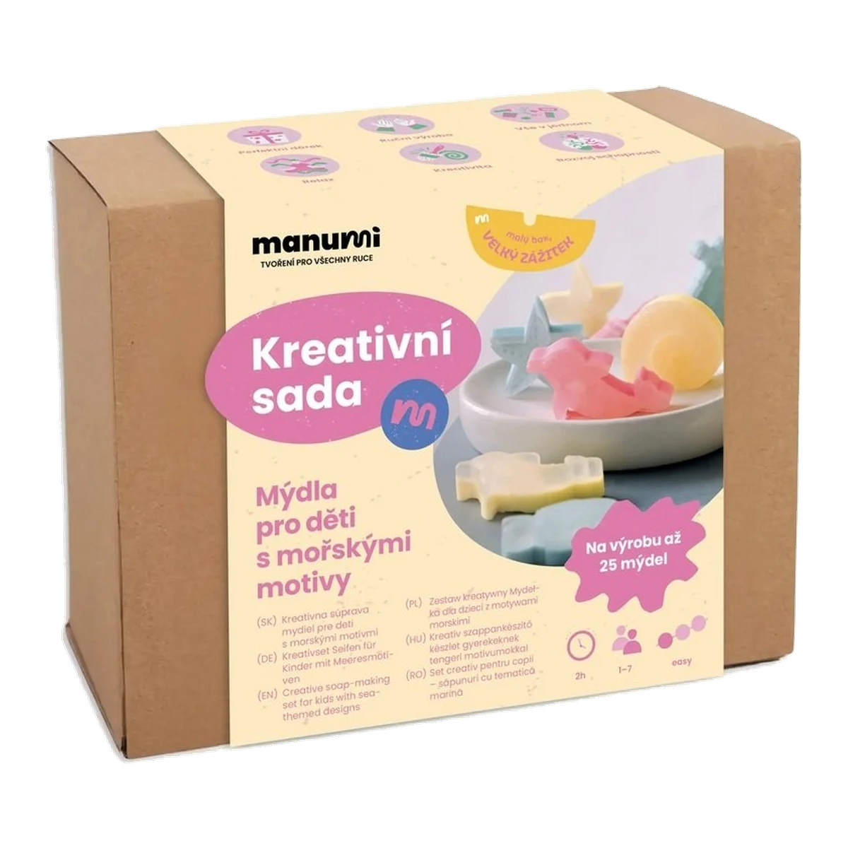 Manumi Soap Making Kit for Kids, Sea Creatures