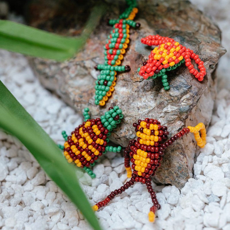 Manumi Preciosa Bead Animals Kit, Jungle Motifs