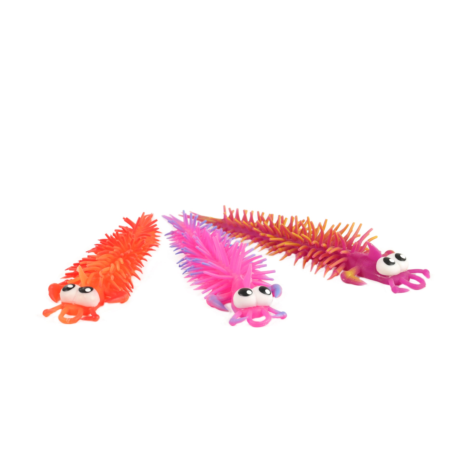 Stretchy centipede with big eyes 48 pcs