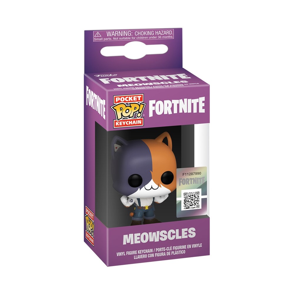 Fortnite S6 Meowscles Funko POP! Keychain