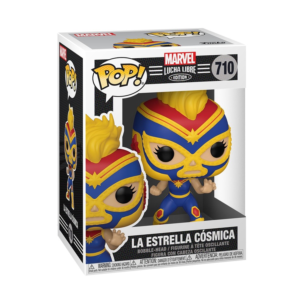 Funko POP! Marvel Luchadores Captain Marvel