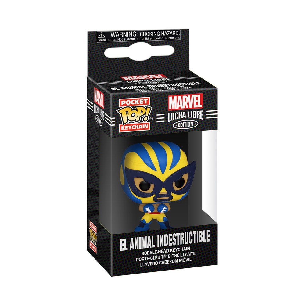 Funko POP! Keychain: Marvel Luchadores - Wolverine