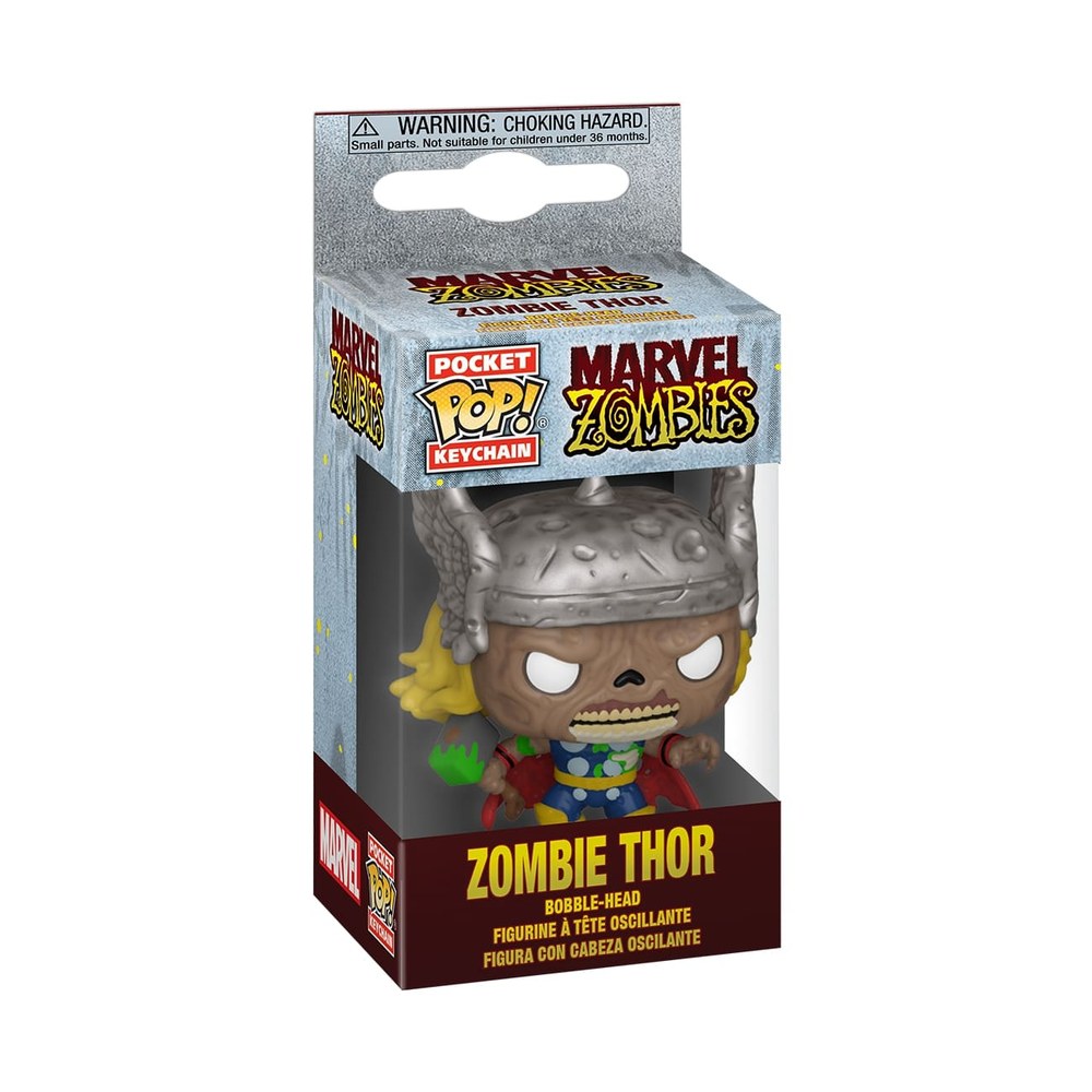 Marvel Zombs Thor Funko POP! Keychain