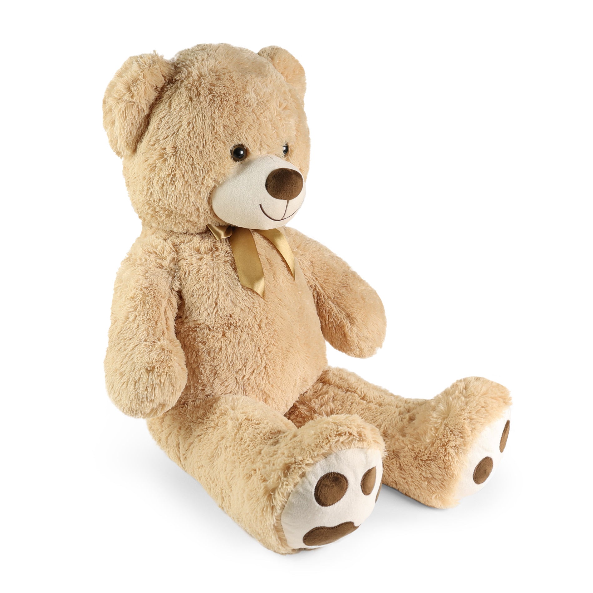 Large plush bear Fido light brown 100 cm
