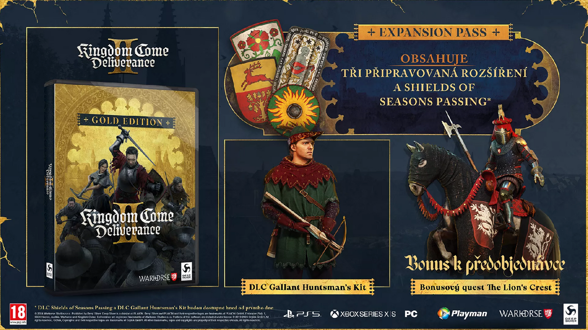 Kingdom Come: Deliverance II – Gold Edition (Xbox Series X) – Czech Dubbing