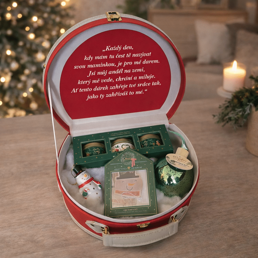 Christmas Gift Suitcase for Mum – Merry Christmas
