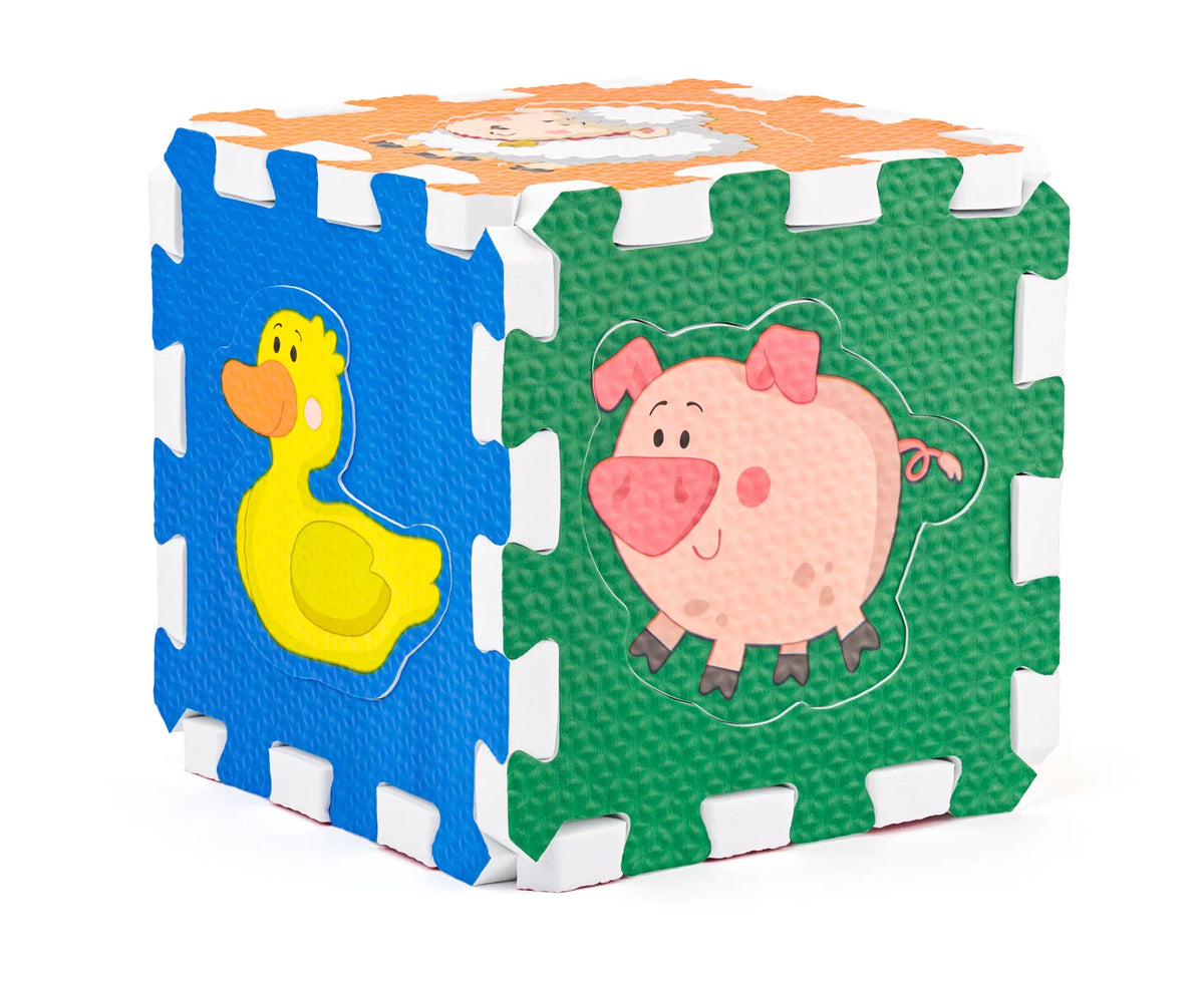 Foam animal puzzle 6 pcs