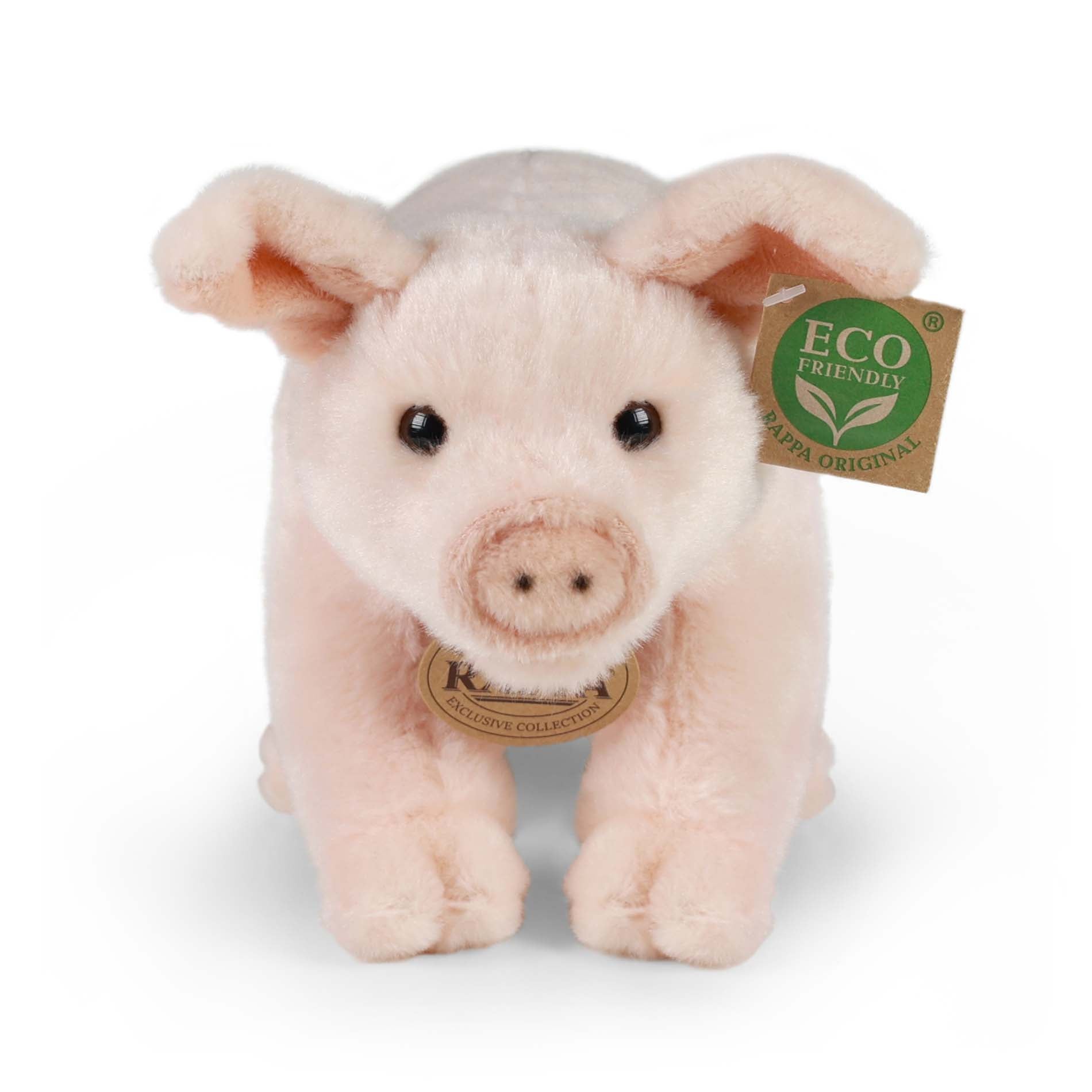 Plush domestic pig 20 cm