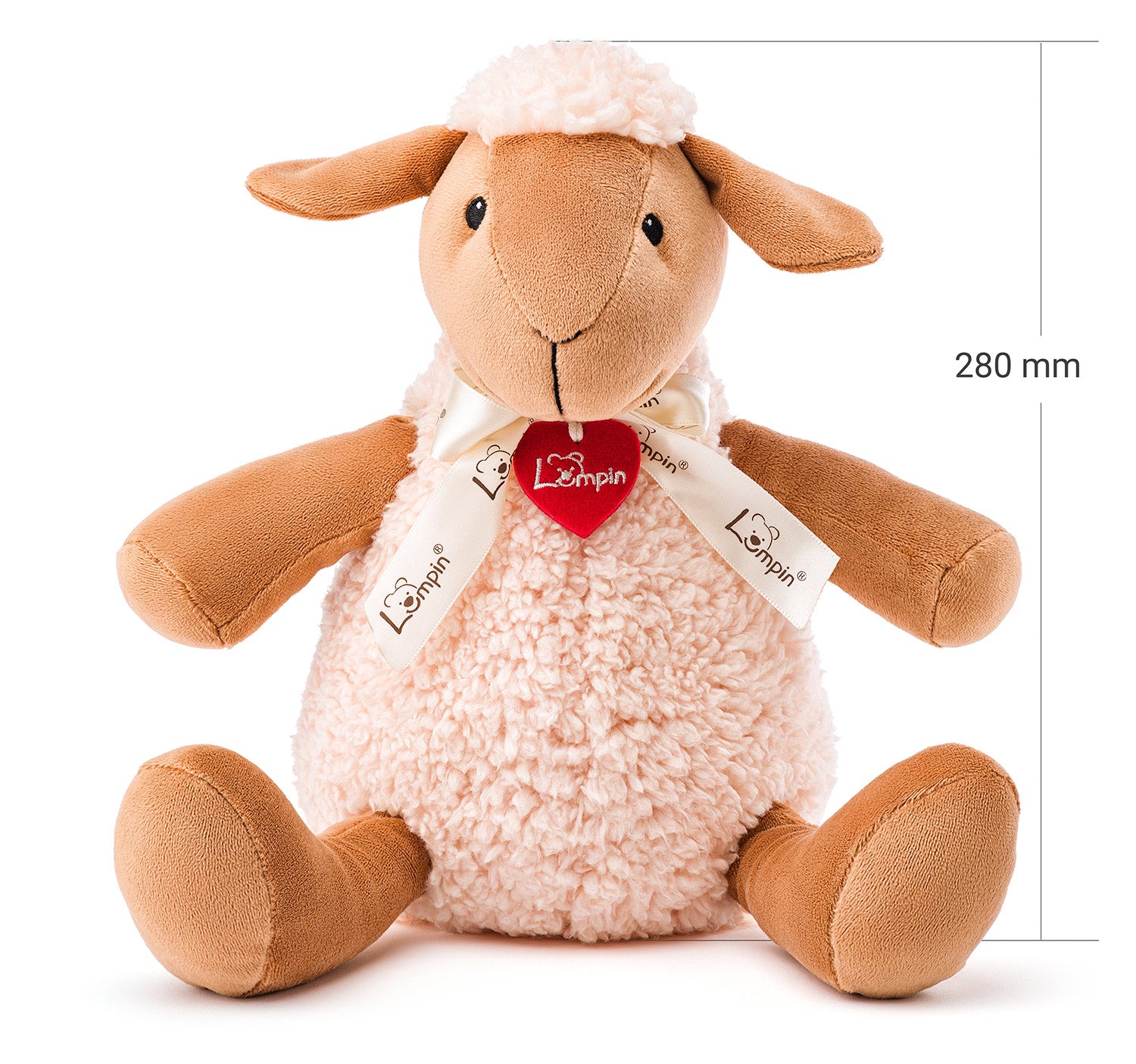 Large plush sheep Ema 28 cm