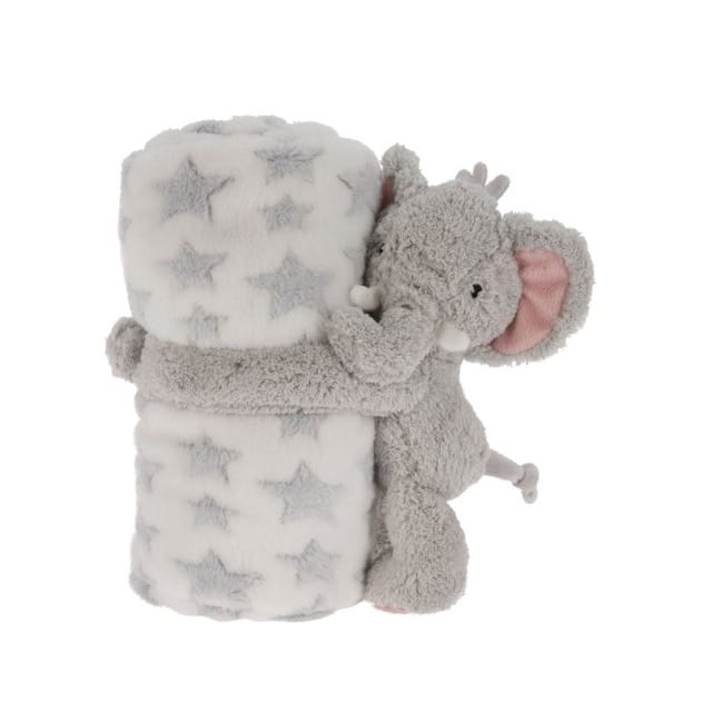 Children's Blanket with Plush Toy