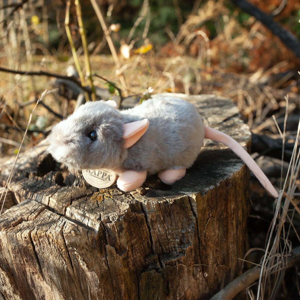 Plush mouse/rat 16 cm