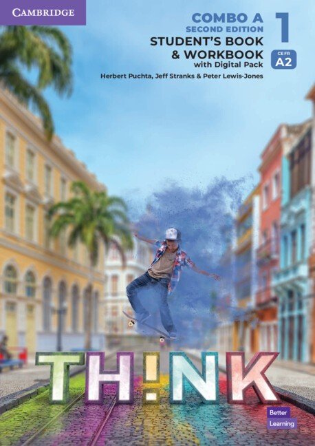 Think Level 1 Student's Book and Workbook with Digital Pack Combo A British English 2nd edition – Puchta Herbert (2022)