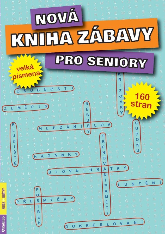 Nová kniha zábavy pro seniory (2025)