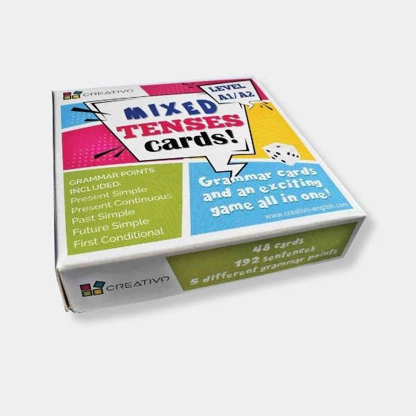 Mixed Tenses Cards! (level A1/A2)