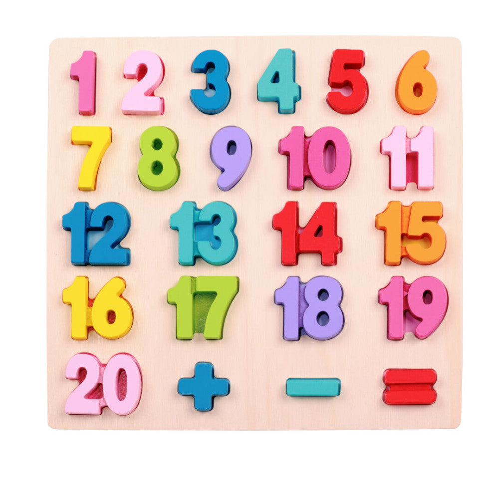 Wooden Maths Inset Puzzle: Multiplication Table