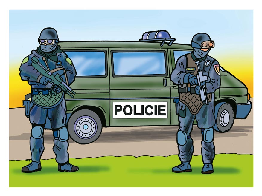 Police Colouring Book MFP A5